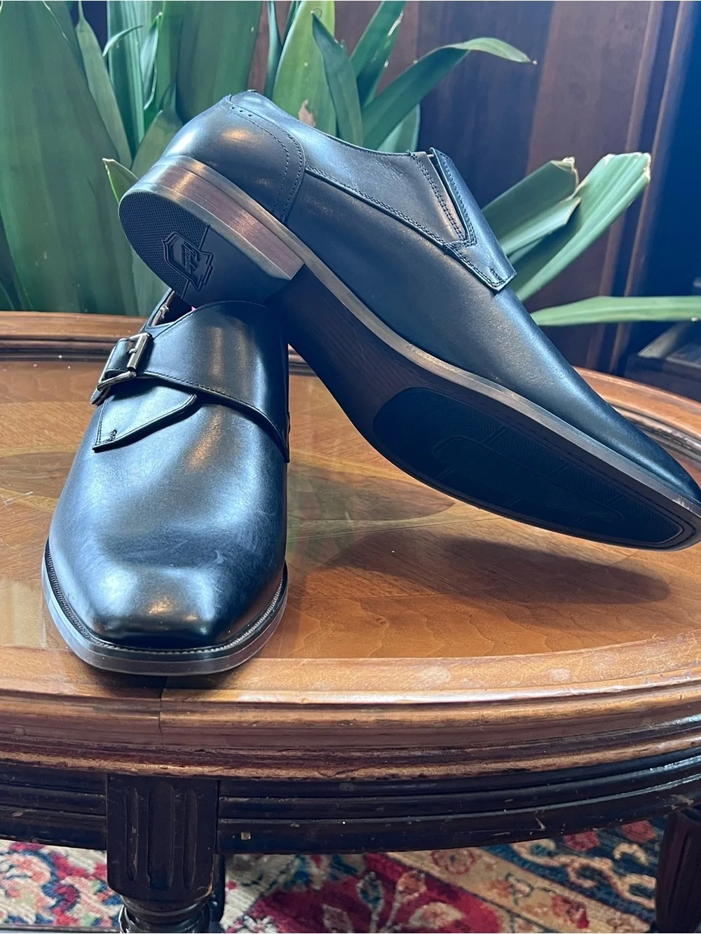 Florsheim SORRENTO Plain Toe Single Monk Strap 11M Men’s NWOT